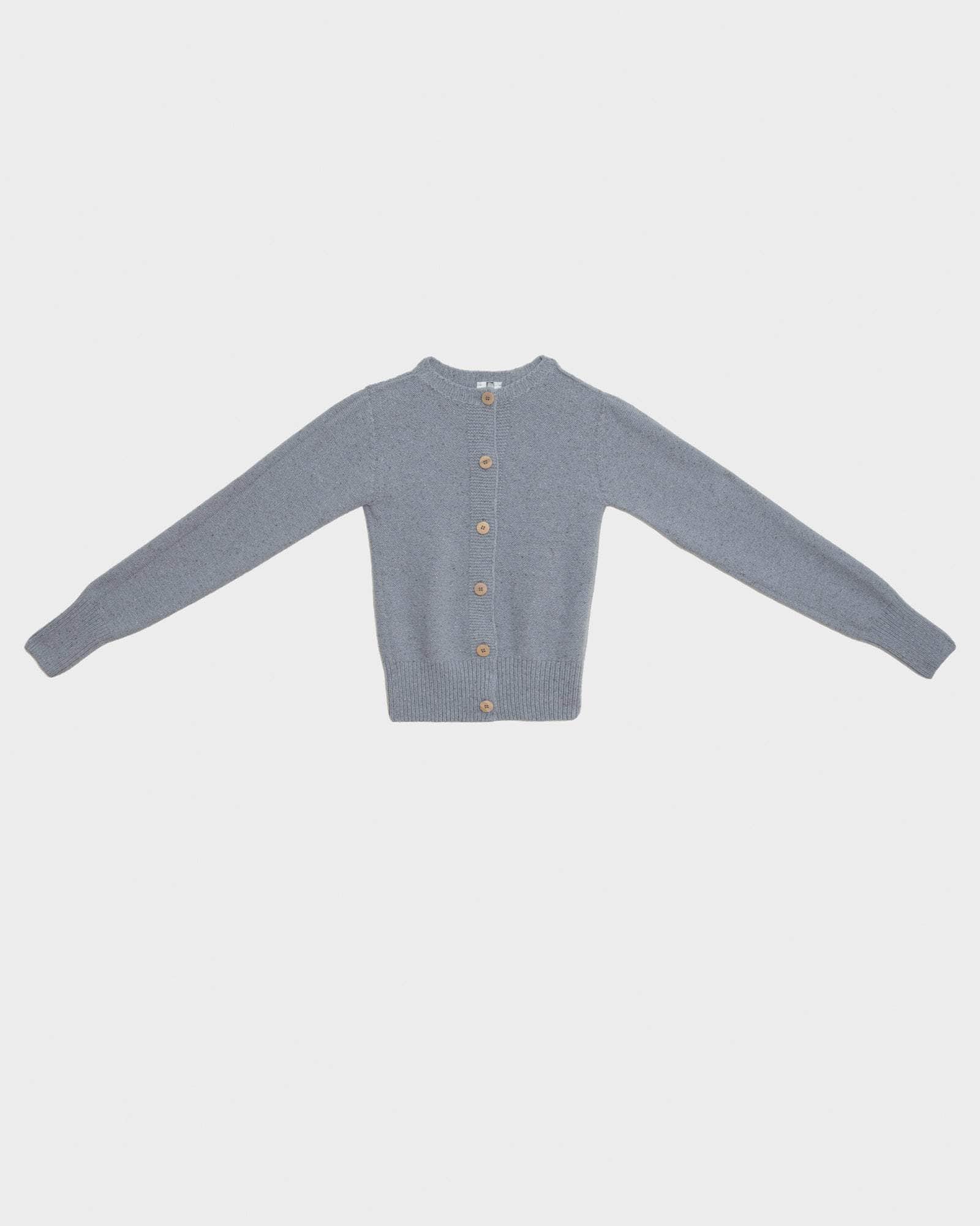 BASERANGE KNITTED TIER CARDIGAN