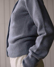 BASERANGE KNITTED TIER CARDIGAN