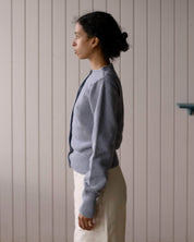 BASERANGE KNITTED TIER CARDIGAN