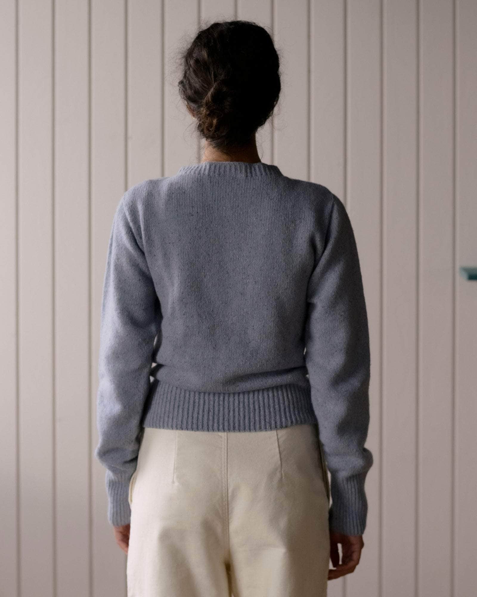 BASERANGE KNITTED TIER CARDIGAN