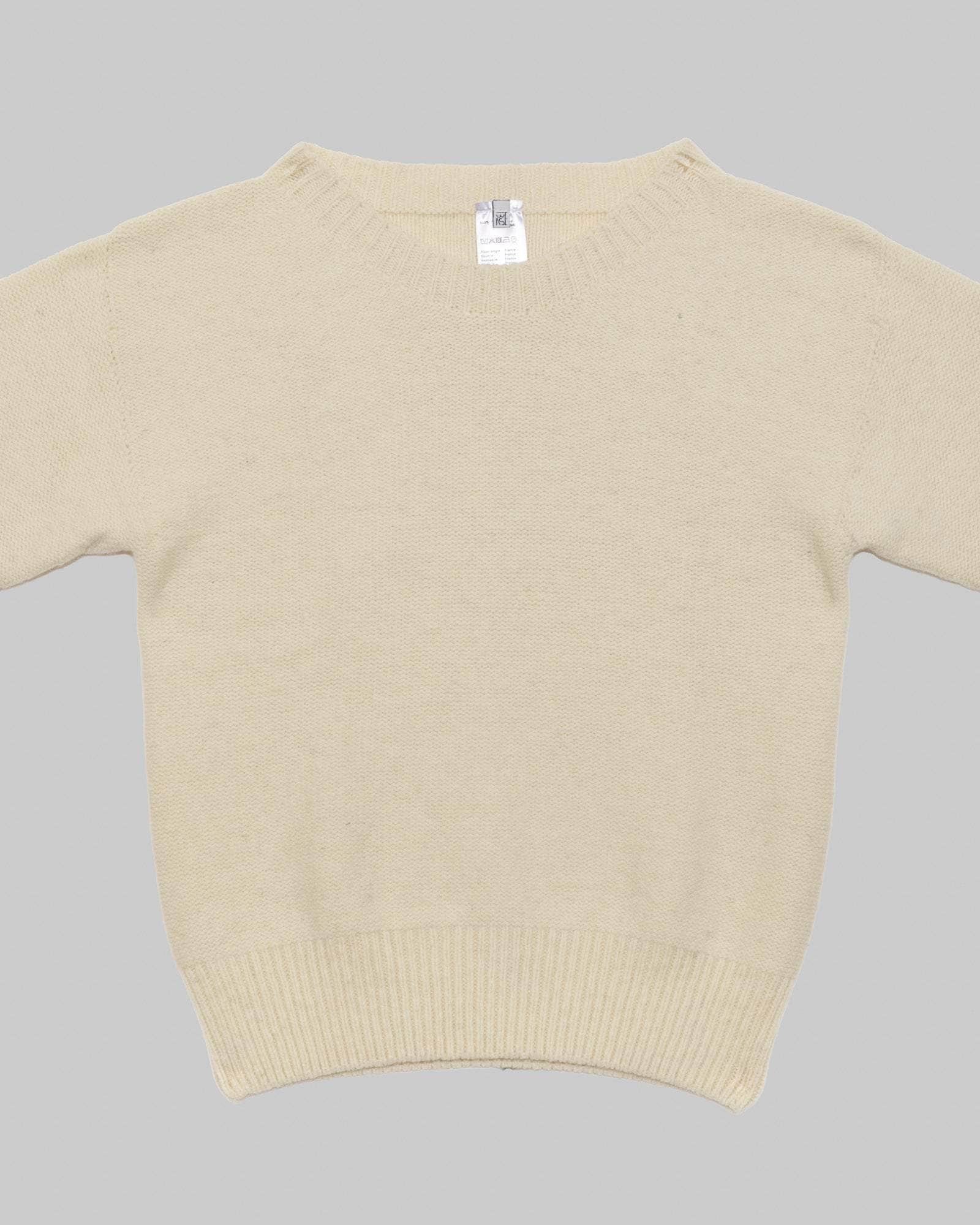 Tier Sweater in Chaume sand | Arles merino wool | Baserange