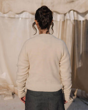 BASERANGE KNITTED TIER SWEATER