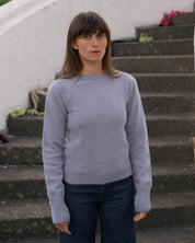 BASERANGE KNITTED TIER SWEATER