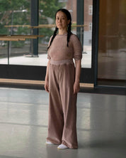 BASERANGE KNITTED TRE SWEATPANTS