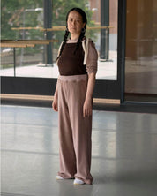 BASERANGE KNITTED TRE SWEATPANTS