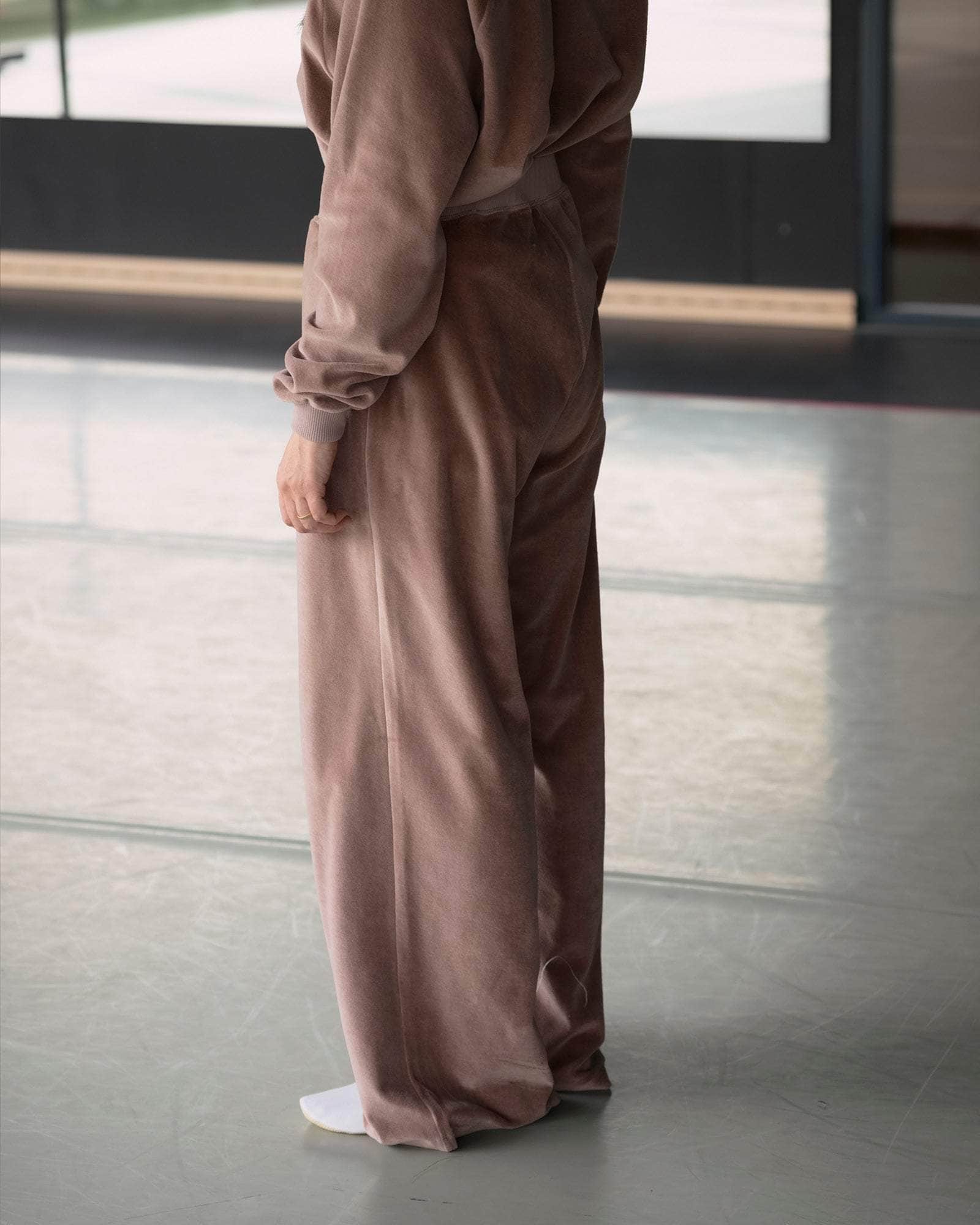 BASERANGE KNITTED TRE SWEATPANTS