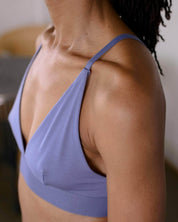 BASERANGE KNITTED TRIANGLE BRA