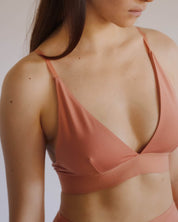 BASERANGE KNITTED TRIANGLE BRA
