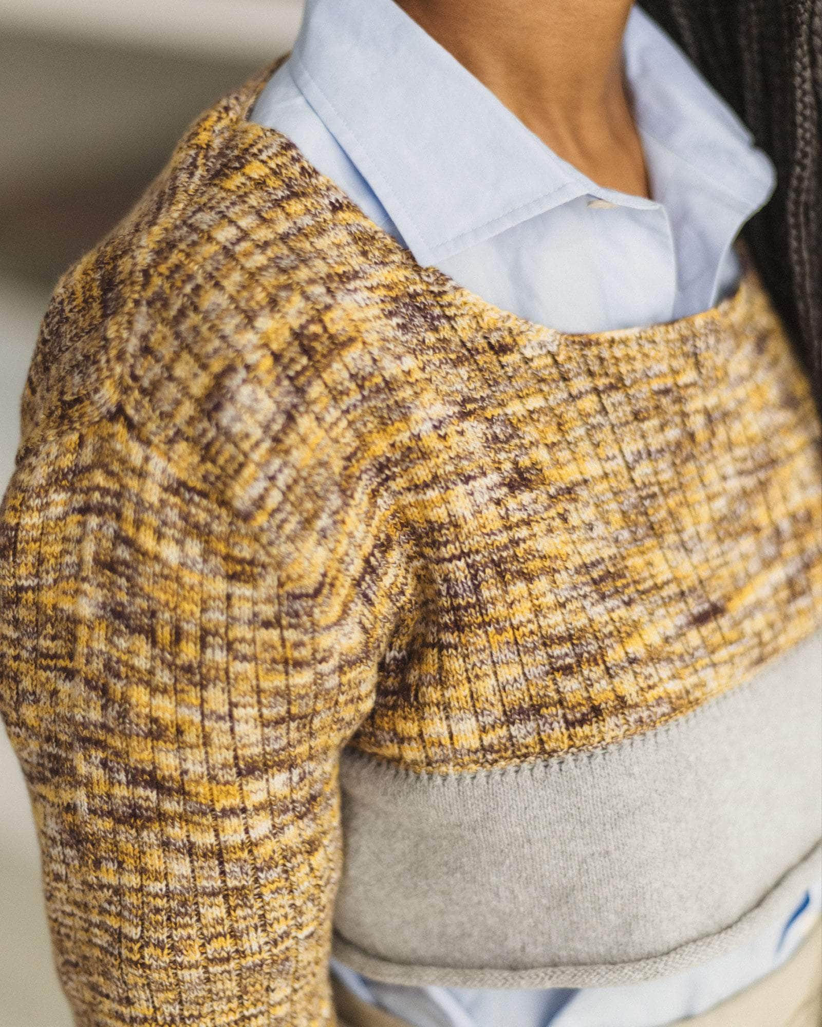 Waste 切り取り線 ニット in Assortment | オーガニックコットン