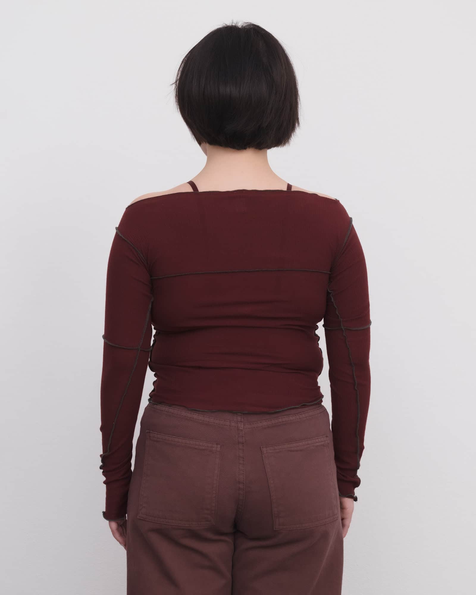BASERANGE Long Sleeve Tees Cinder Long Sleeve Tee