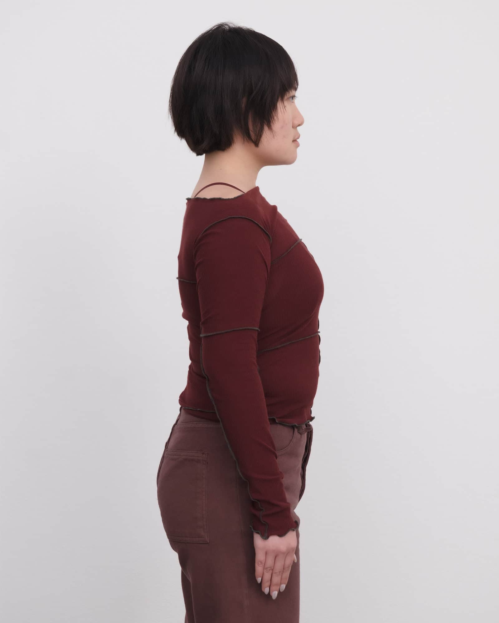 BASERANGE Long Sleeve Tees Cinder Long Sleeve Tee