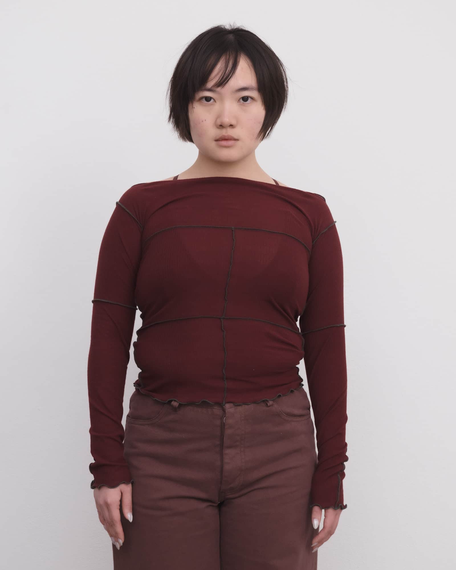 BASERANGE Long Sleeve Tees Cinder Long Sleeve Tee