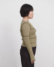 BASERANGE Long Sleeve Tees Cinder Long Sleeve Tee