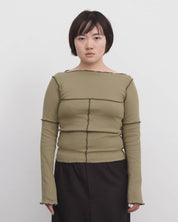 BASERANGE Long Sleeve Tees Cinder Long Sleeve Tee