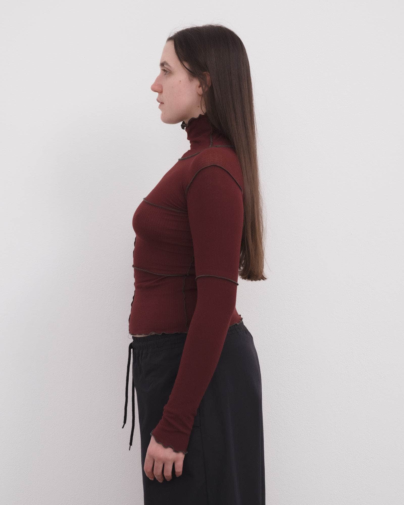 BASERANGE Long Sleeve Tees Cinder Turtleneck