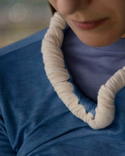 BASERANGE Long Sleeve Tees ISATIS BLUE / S Repair Long Sleeve Tee No.127