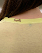 BASERANGE Long Sleeve Tees LIME / S Repair Long Sleeve Tee No.125