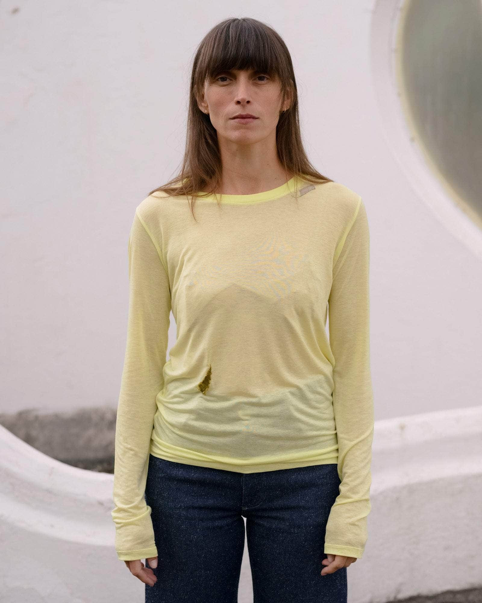  S Repair Long Sleeve Tee No.125