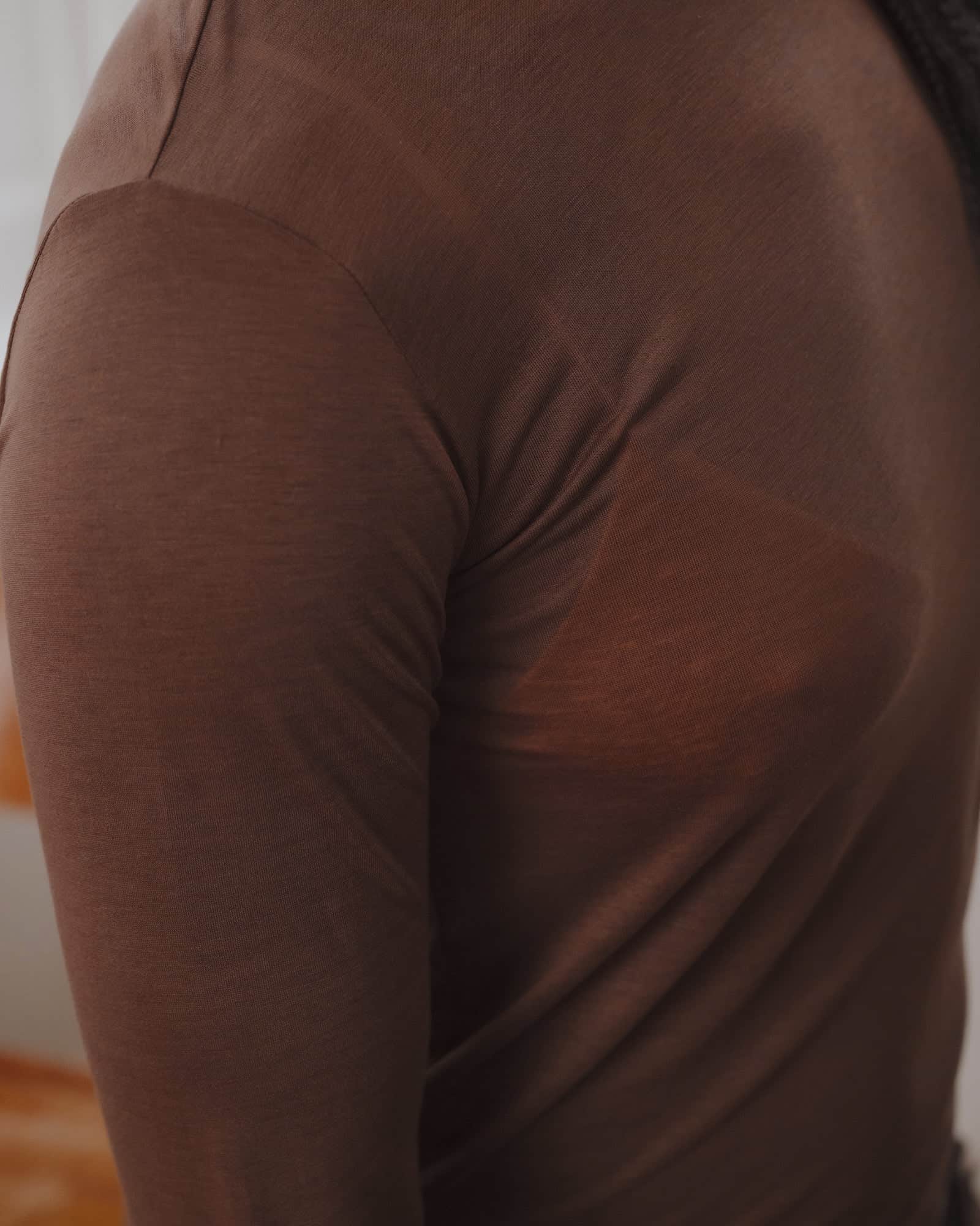 Long Sleeve Tee in Ocular | Bamboo lyocell | Baserange