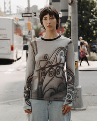 Long Sleeve Tee - BED / XS