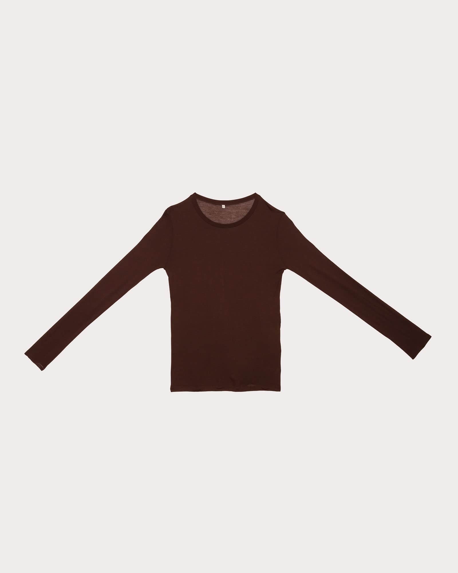 Long Sleeve Tee in Tactile | Bamboo lyocell | Baserange