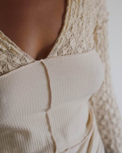 BASERANGE Long Sleeve Tees Nehru Long Sleeve Tee