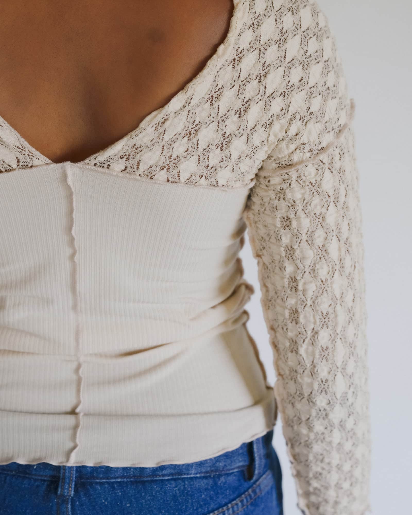 BASERANGE Long Sleeve Tees Nehru Long Sleeve Tee