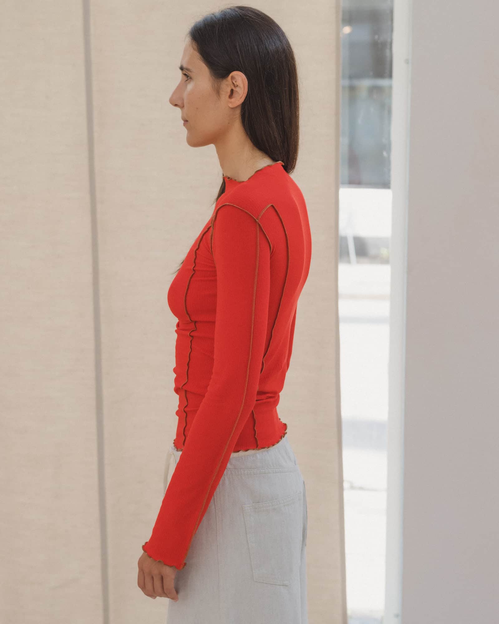 BASERANGE Long Sleeve Tees Omato Long Sleeve Tee