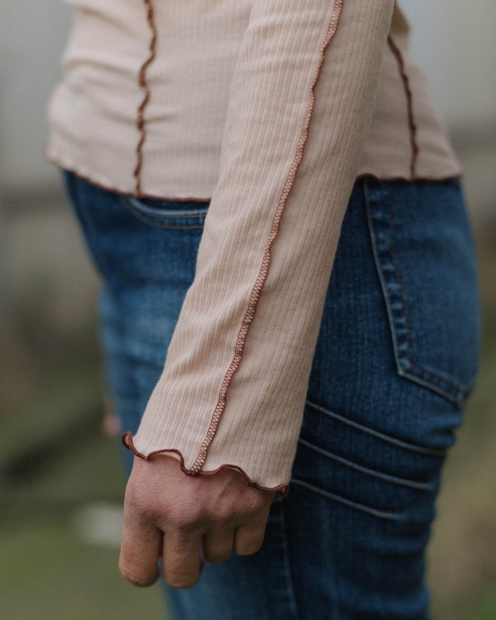 BASERANGE Long Sleeve Tees Omato Long Sleeve Tee