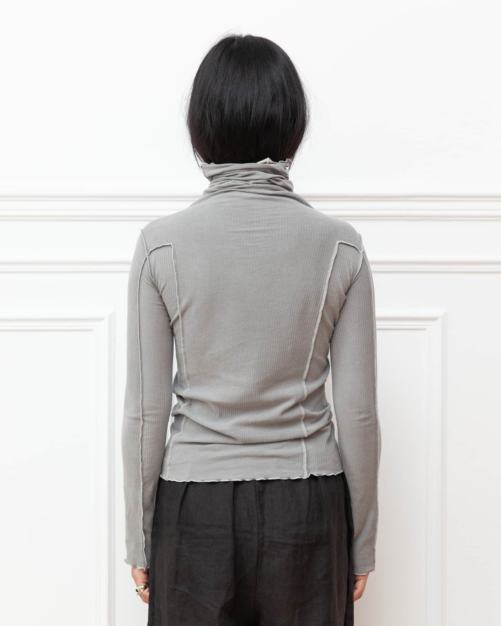 BASERANGE Long Sleeve Tees Omato Turtleneck