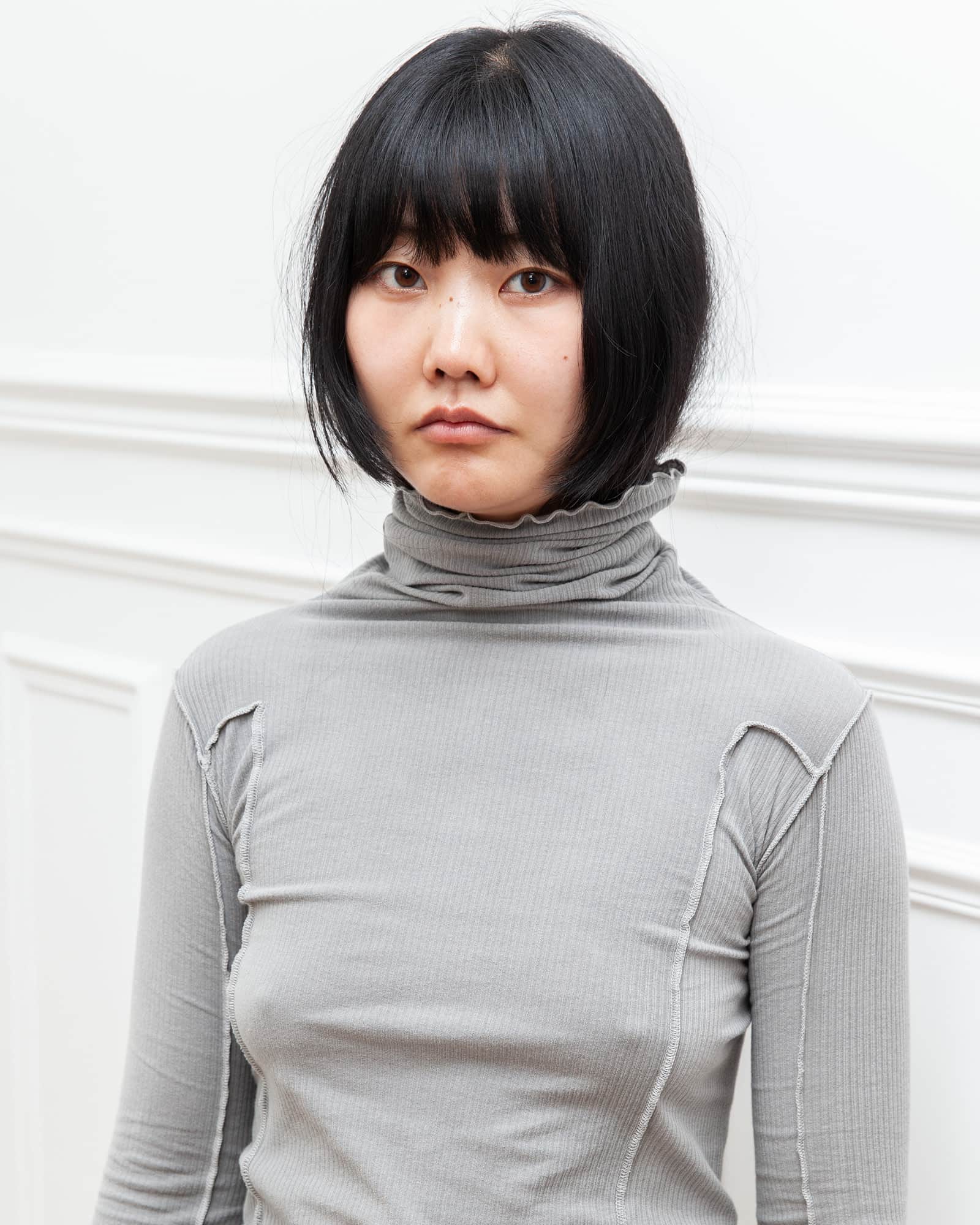 BASERANGE Long Sleeve Tees Omato Turtleneck