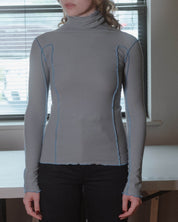 BASERANGE Long Sleeve Tees Omato Turtleneck