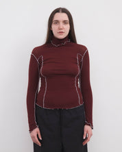 BASERANGE Long Sleeve Tees Omato Turtleneck