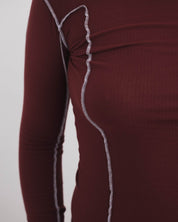 BASERANGE Long Sleeve Tees Omato Turtleneck