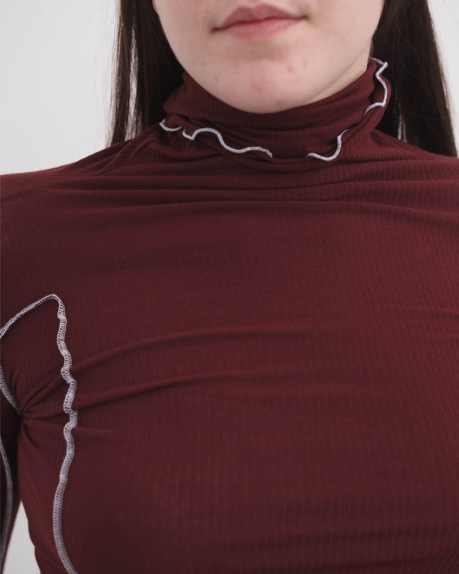 BASERANGE Long Sleeve Tees Omato Turtleneck