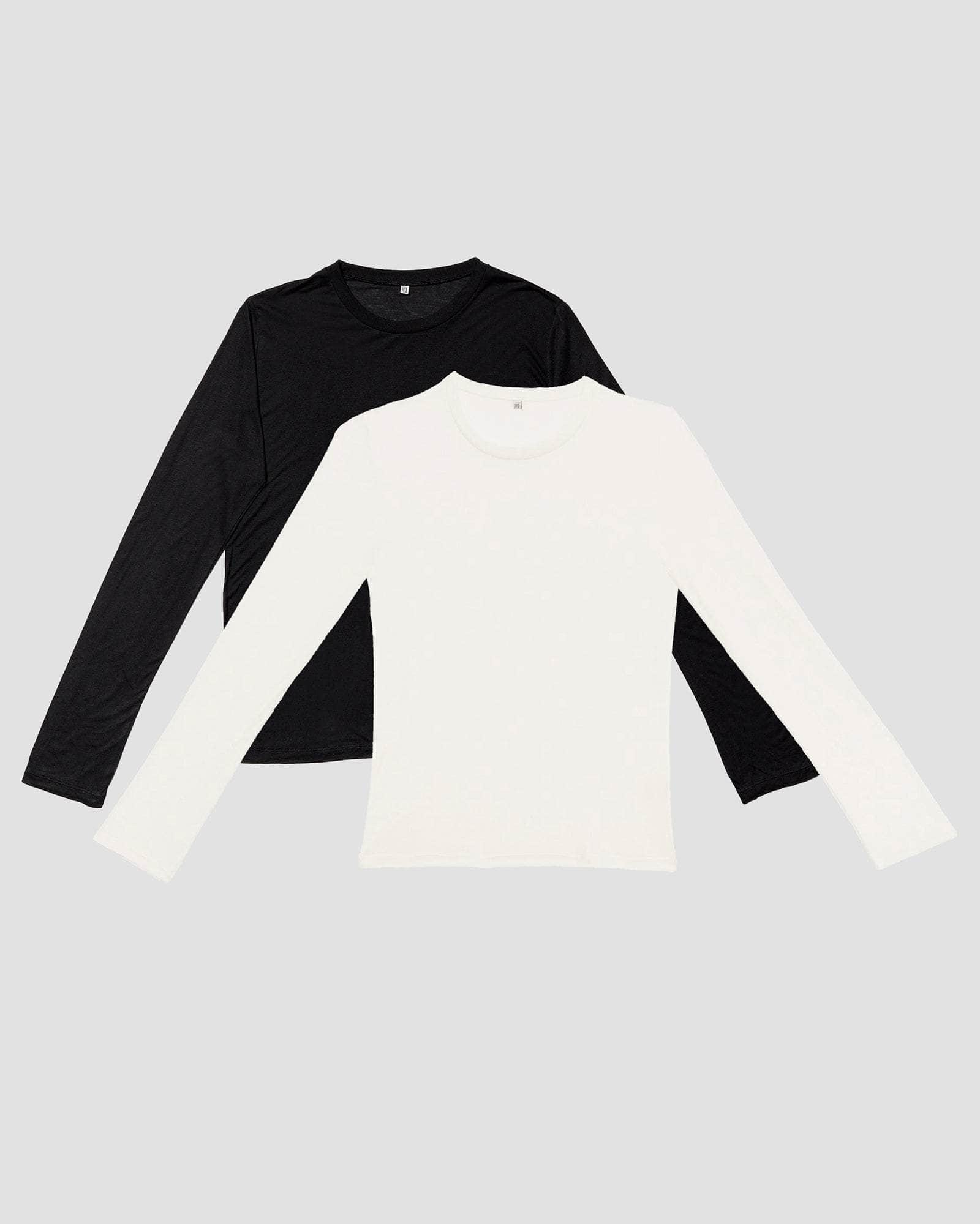 【baserange】long sleeve tee Long Sleeve Tee in Undyed | Bamboo lyocell | Baserange