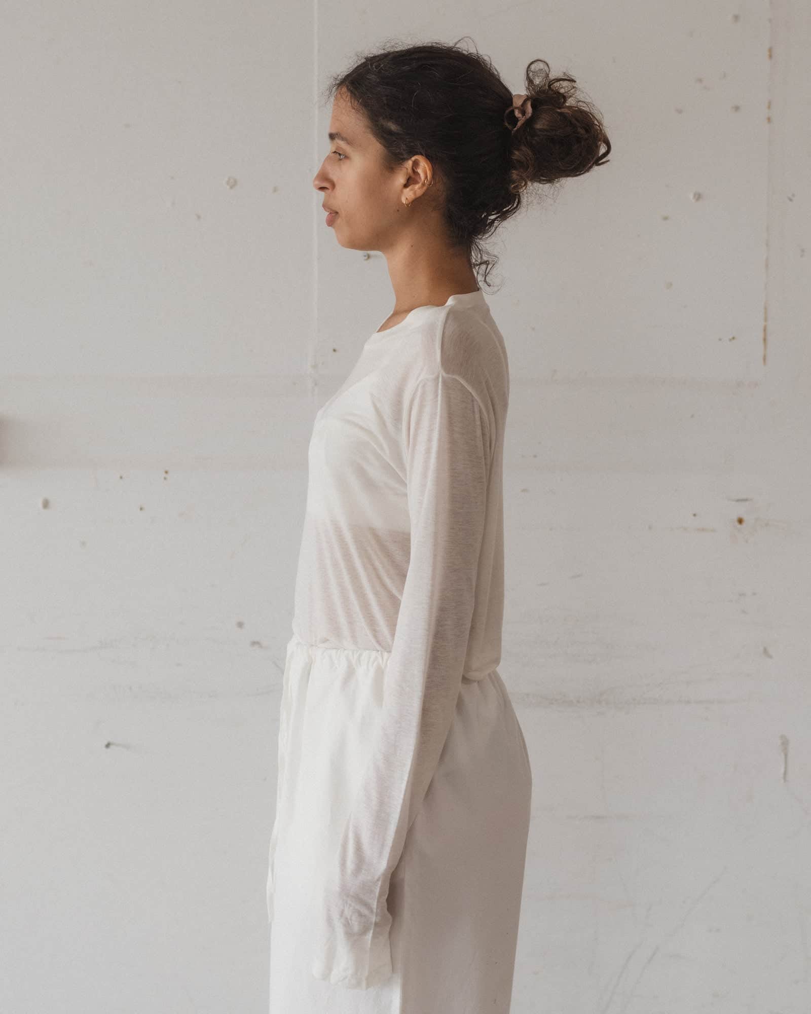 【baserange】long sleeve tee #undyed Pack - 2 Long Sleeve Tee (Black / undyed) – Baserange