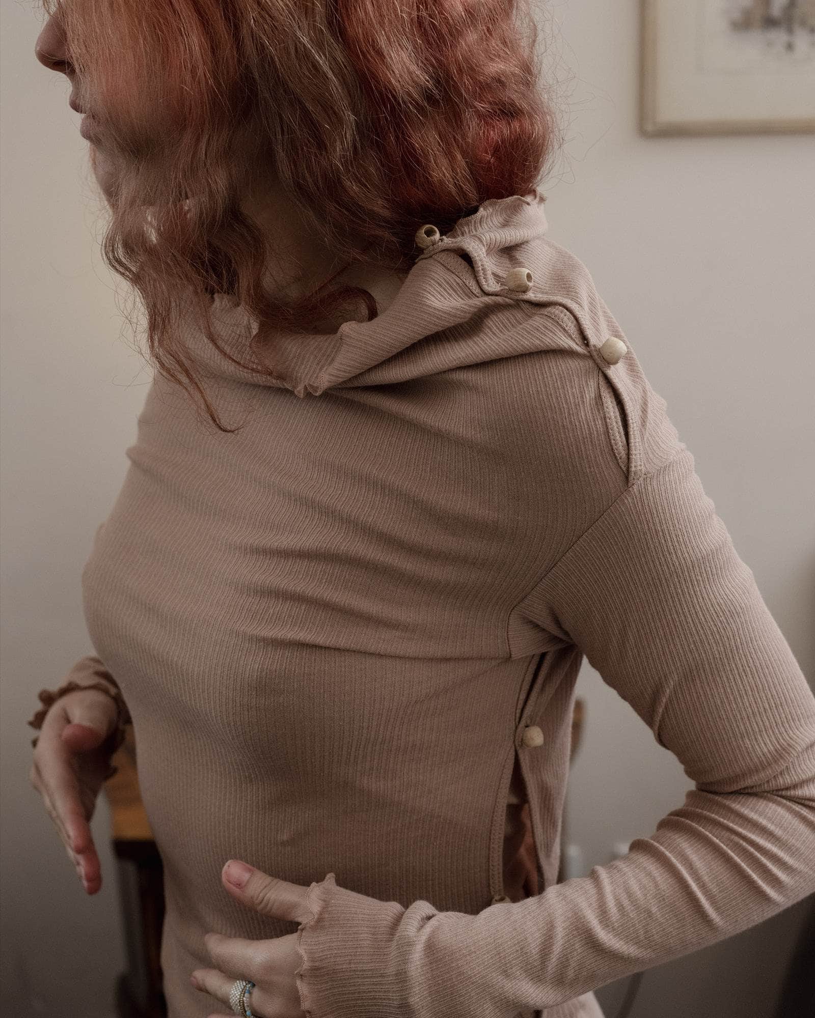 BASERANGE Long Sleeve Tees Tav Turtleneck