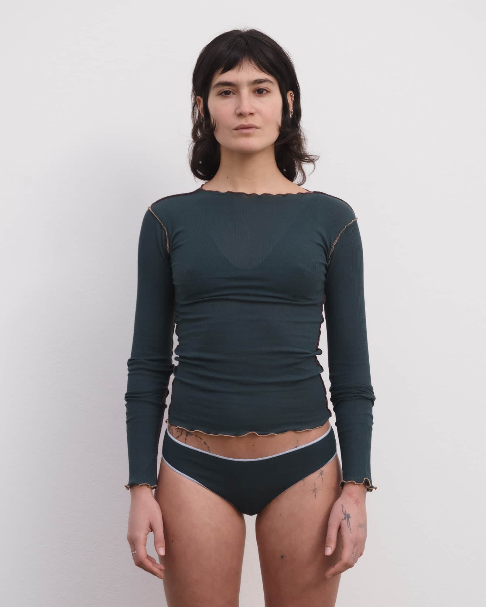 BASERANGE Long Sleeve Tees Vein Long Sleeve Tee