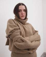BASERANGE Neck Warmer ROVERE BROWN / ONE SIZE Enso Neck Warmer