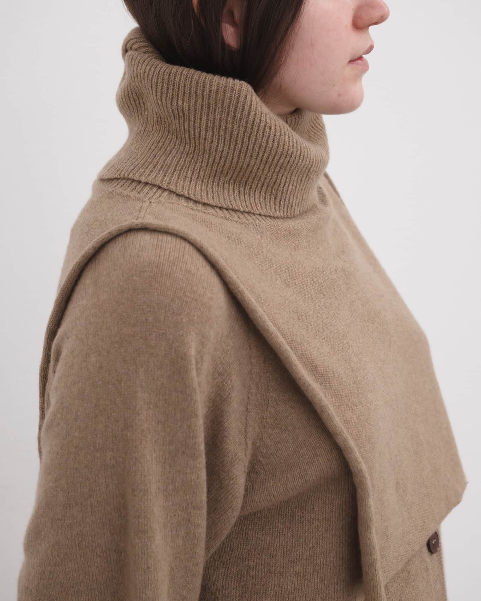BASERANGE Neck Warmer ROVERE BROWN / ONE SIZE Enso Neck Warmer