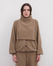BASERANGE Neck Warmer ROVERE BROWN / ONE SIZE Enso Neck Warmer
