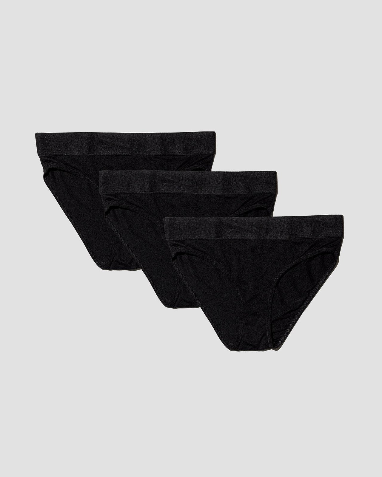 baserange Pack- 3 culottes bell élastique - Lyocell de bambou