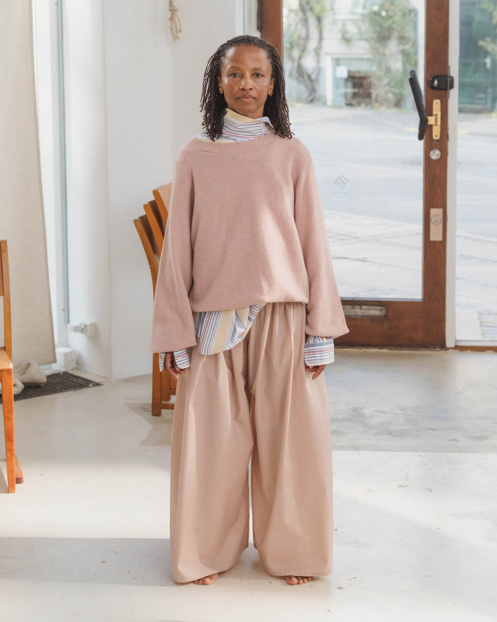 BASERANGE Pants Cable Pants