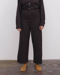 Stoa パンツ - BROWN BLACK / XS