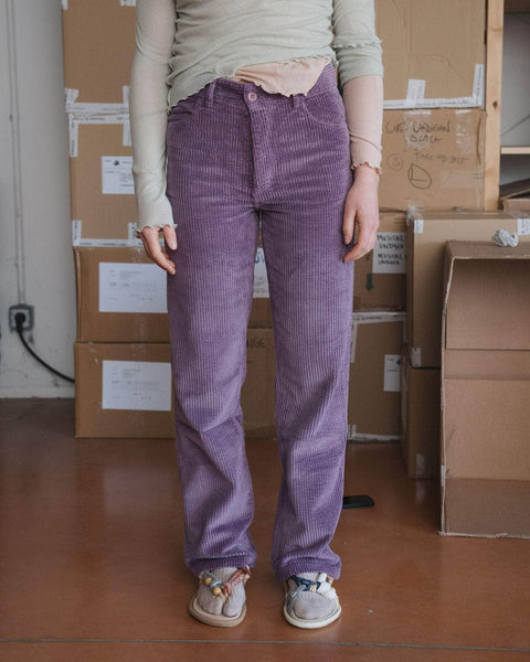 パンツ Baserange Tajo wide pants men CUE PURPLE baserange-pants-tajo-pants-