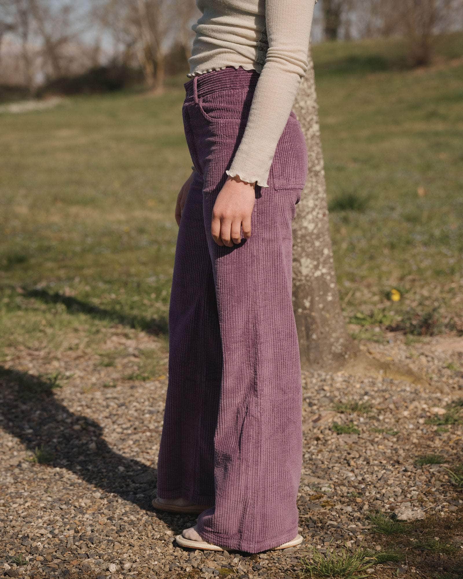 BASERANGE Pants Tajo Wide Pants