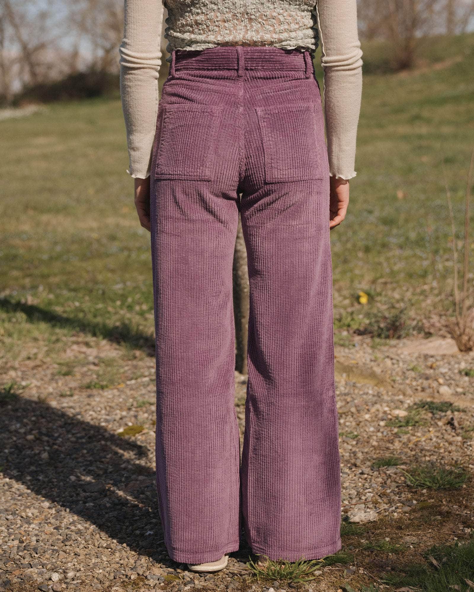 BASERANGE Pants Tajo Wide Pants