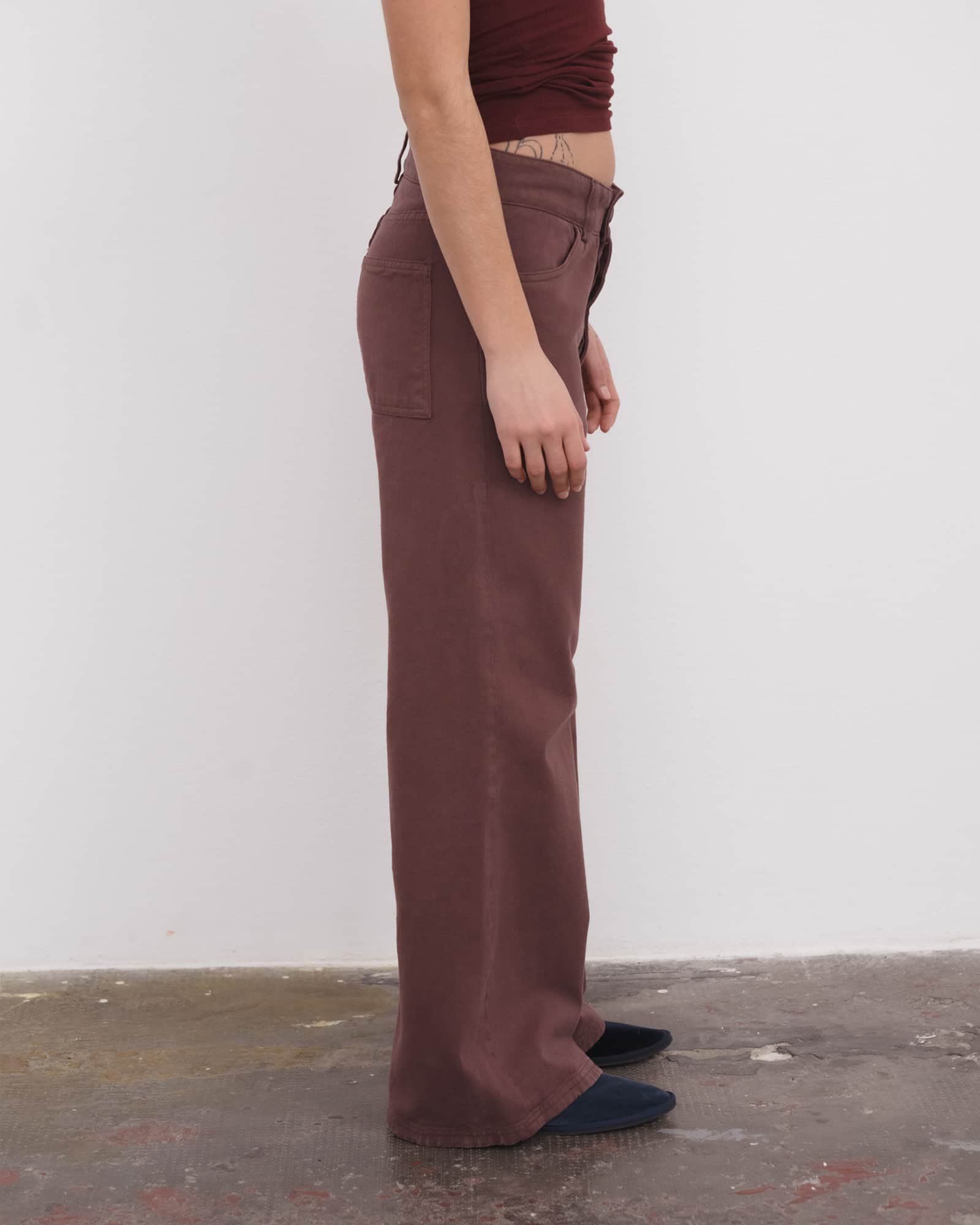 BASERANGE Pants Tajo Wide Pants