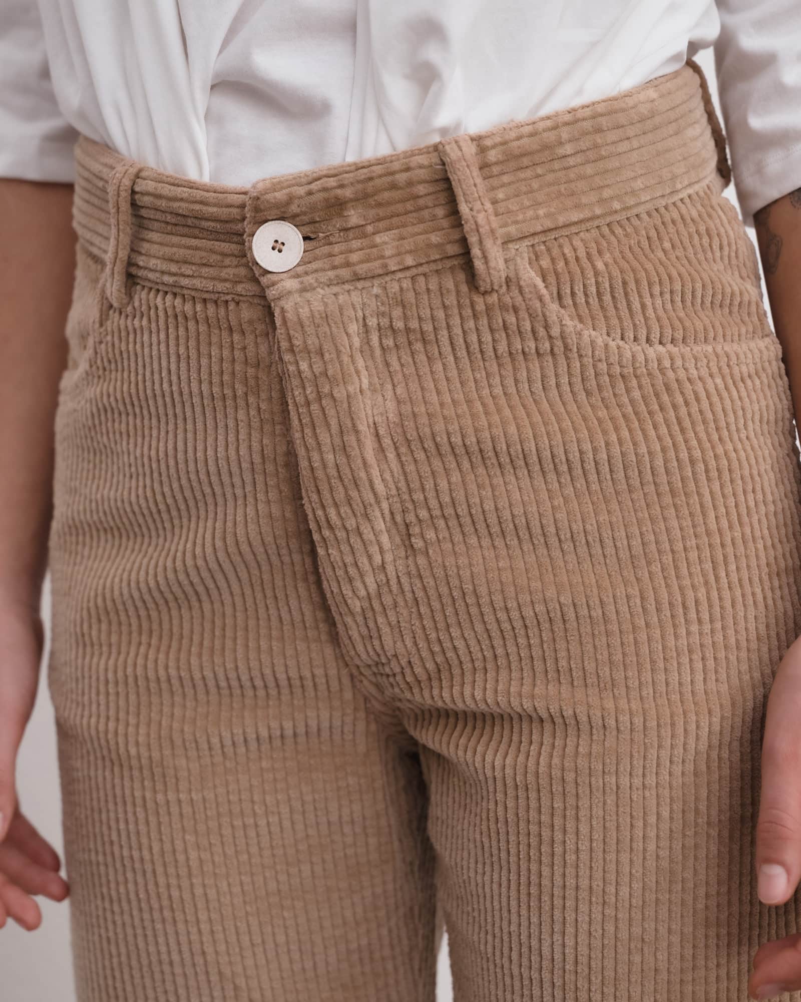 BASERANGE Pants Tajo Wide Pants